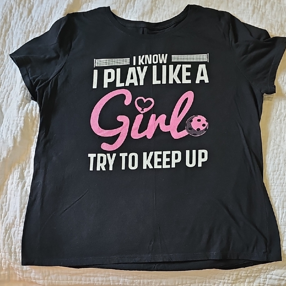Ladies Pickleball Shirt - Play Like a Girl